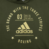 Adidas Hoodie Community Boxing – Grün/Gold