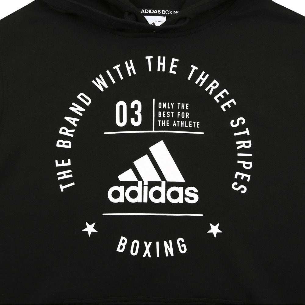 Sudadera sin mangas Adidas Community Boxing – Negro/Blanco
