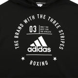 Sudadera sin mangas Adidas Community Boxing – Negro/Blanco