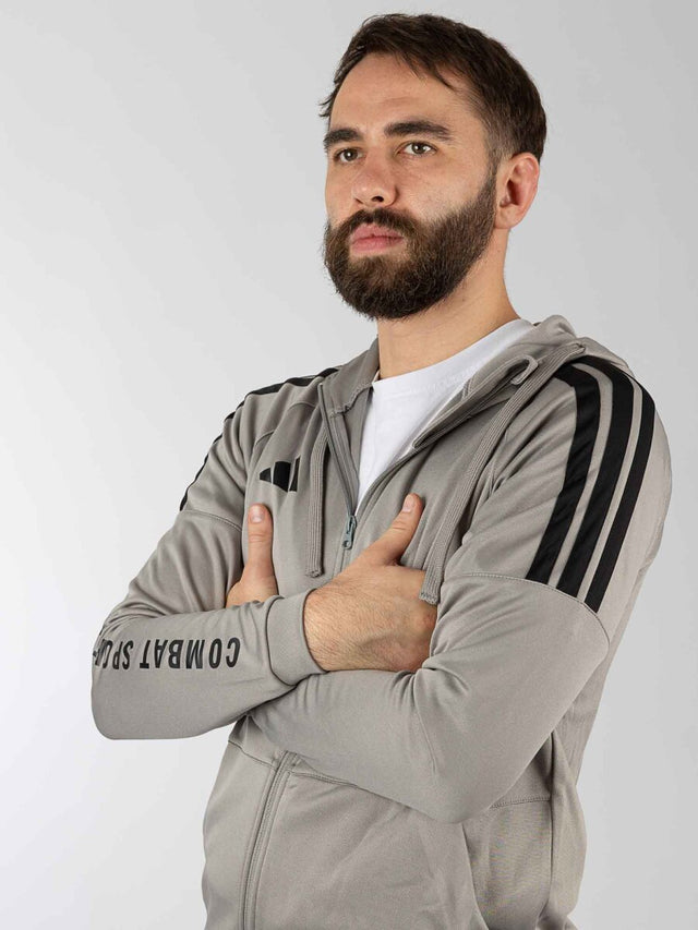 Kurtka treningowa Adidas Community Sports – Szara/Czarna