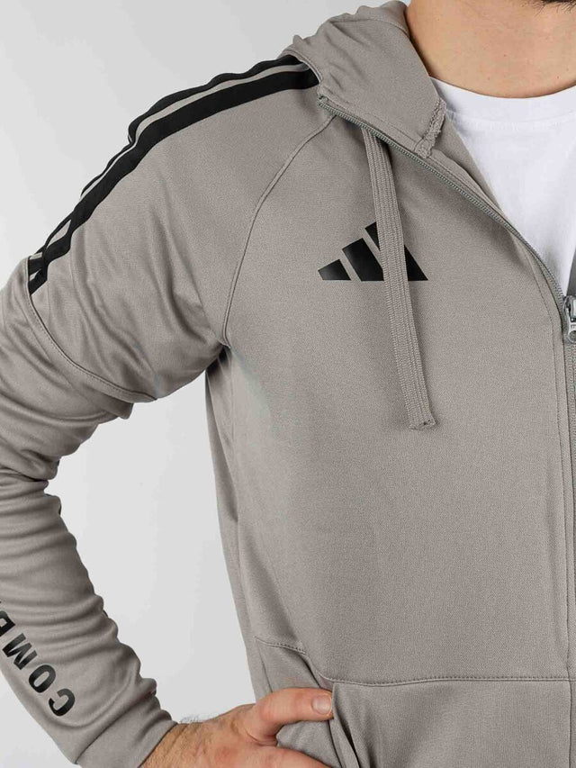 Kurtka treningowa Adidas Community Sports – Szara/Czarna