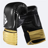 Guantes de boxeo Adidas Hybrid 75 – Negro/Oro