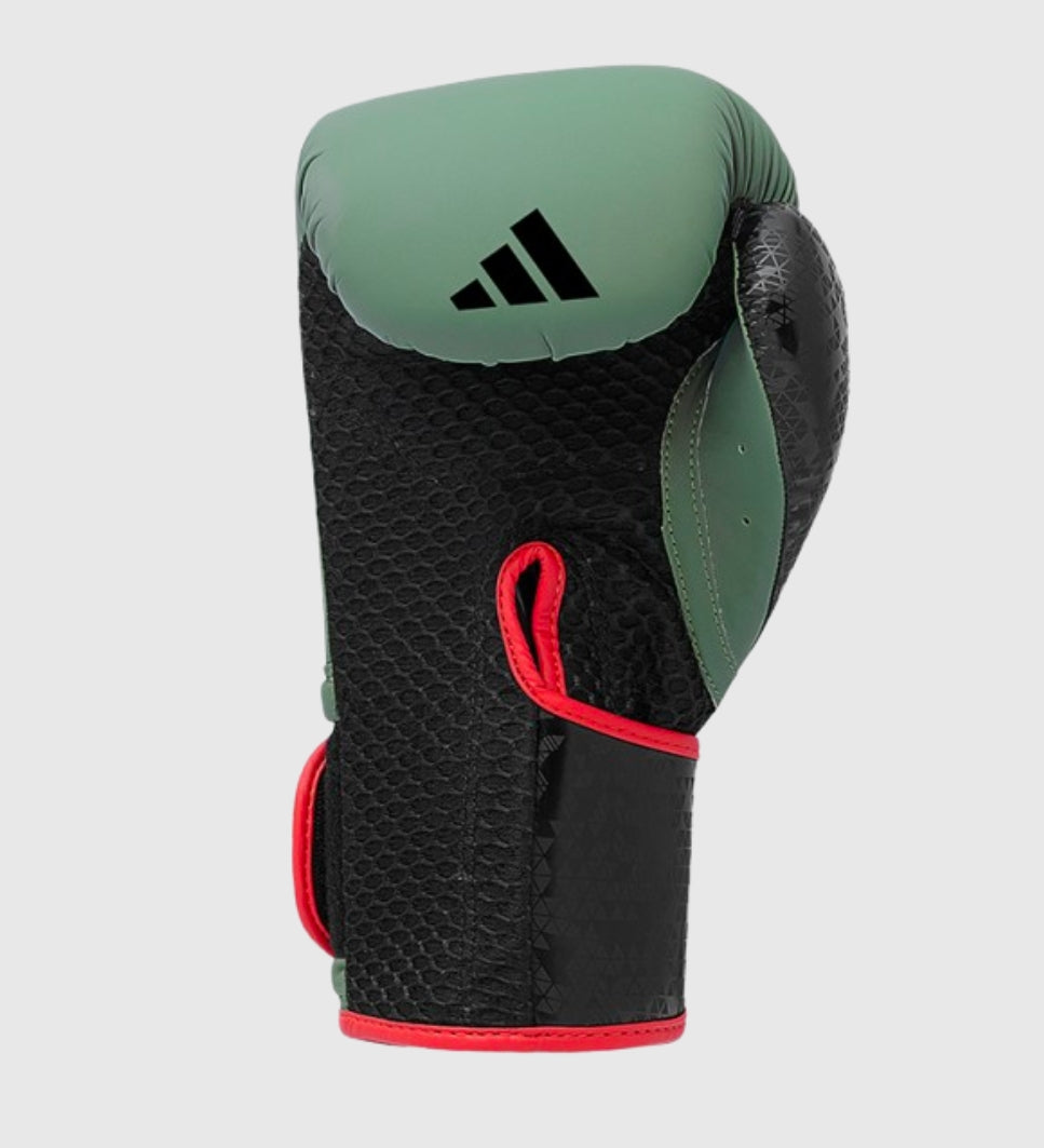 Adidas (Kick)Bokshandschoenen Combat 50 - Kaki Groen/Zwart - (Kick)Bokshandschoenen