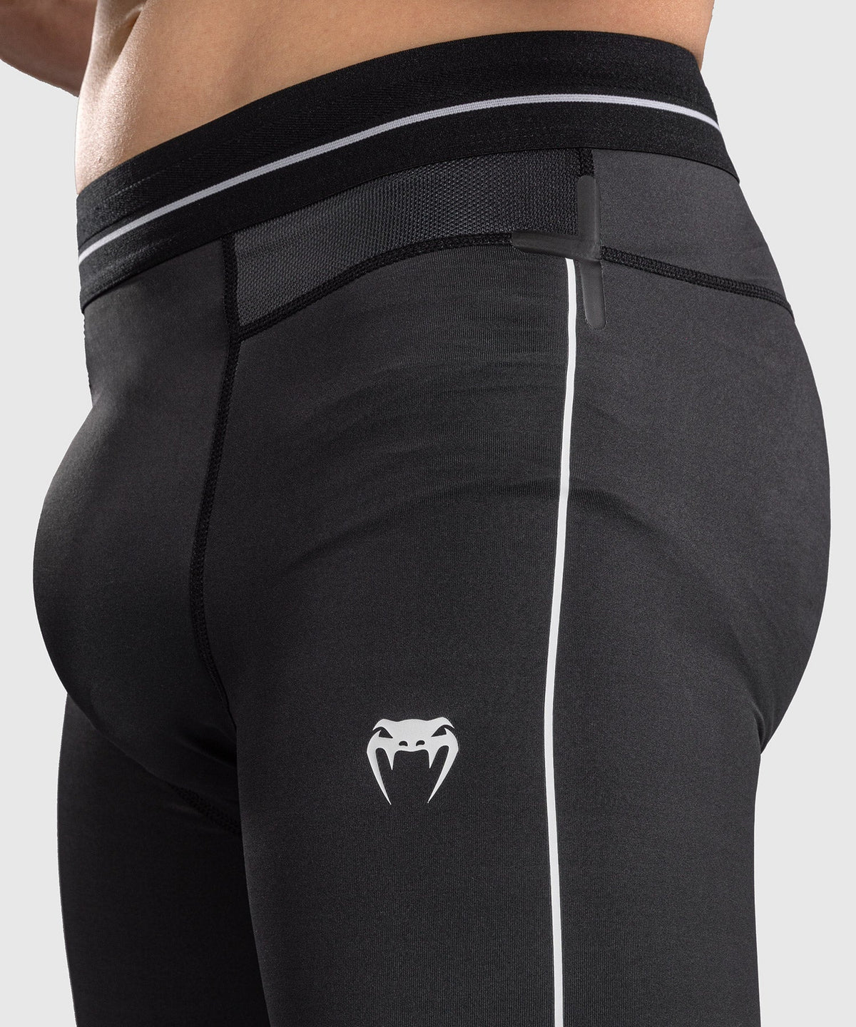 Venum Compressiebroek Stealth - Zwart/Wit