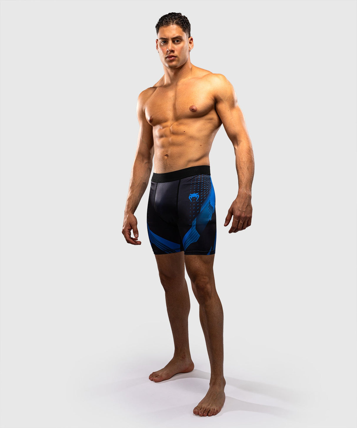 Venum Compressieshort No-Gi 6.0 - Zwart/Blauw