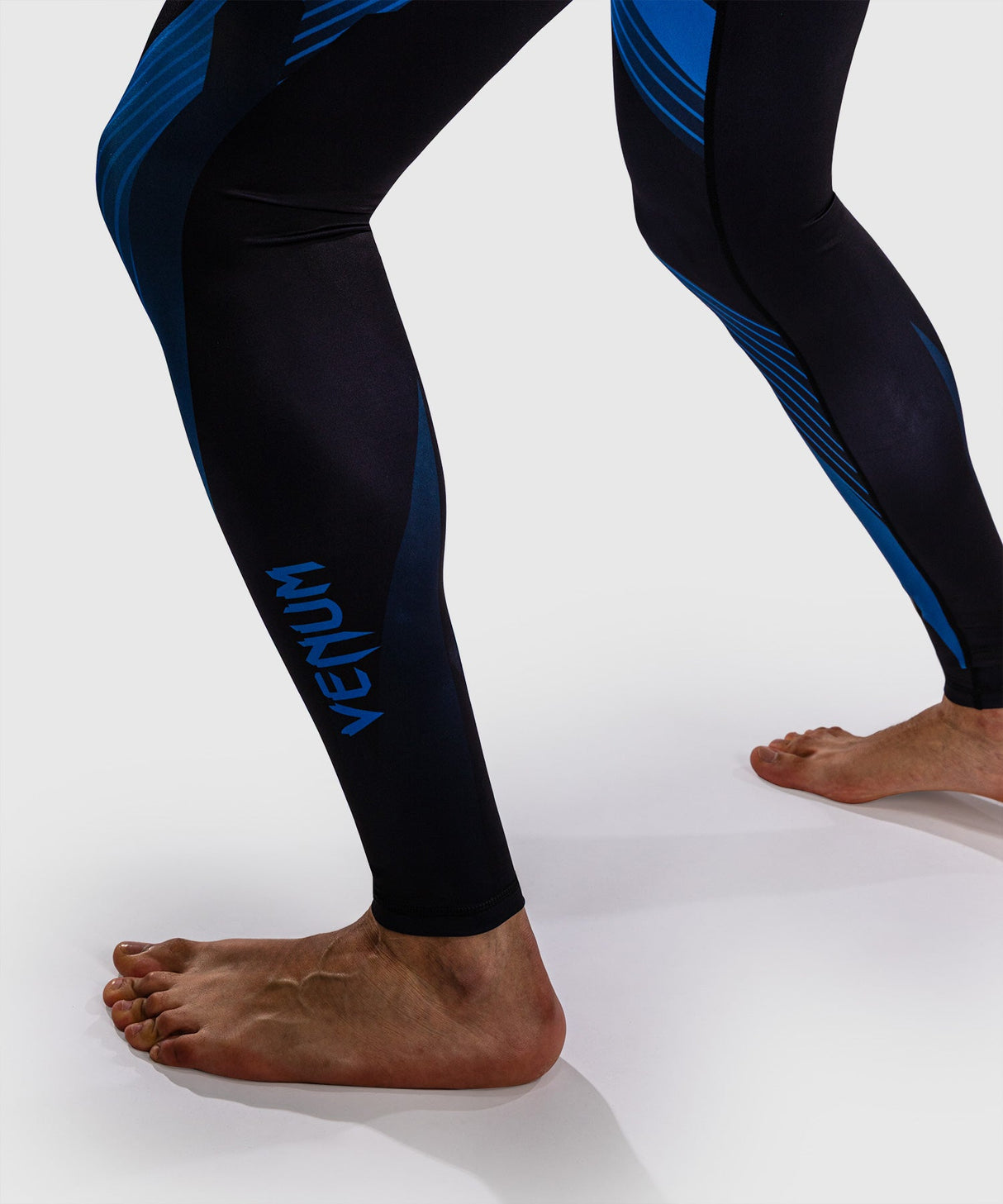 Venum Compressiebroek No-Gi 6.0 - Zwart/Blauw