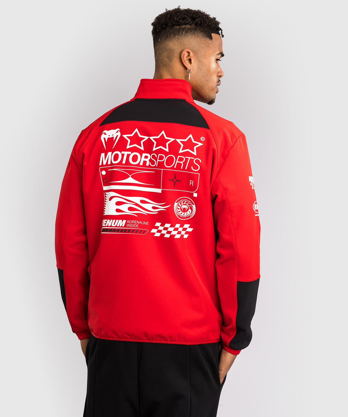 Venum Motorsport Softshell Jas Racer - Rood