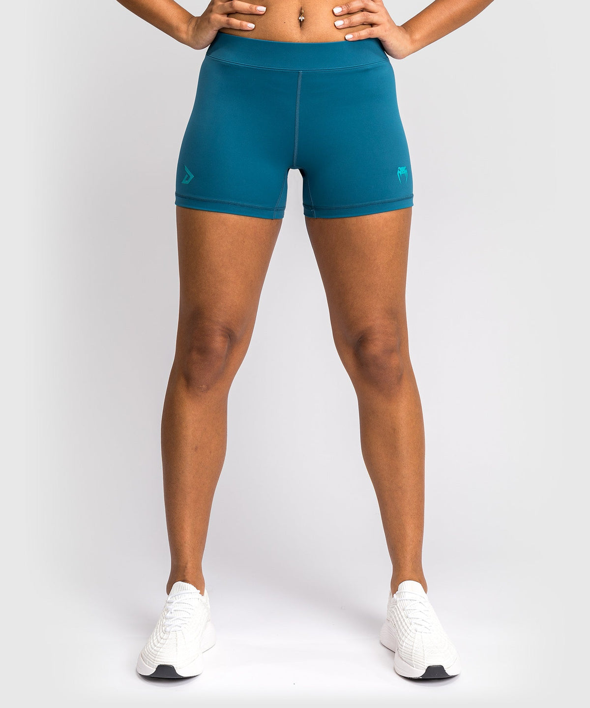 Venum x Demi Compressie Shorts - Azuurblauw