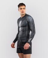 Venum Rashguard Karate Combat - Zwart/Grijs