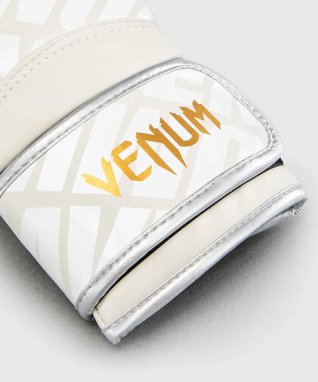 Venum Contender 1.5 XT Boxhandschuhe – Creme Weiß/Gold
