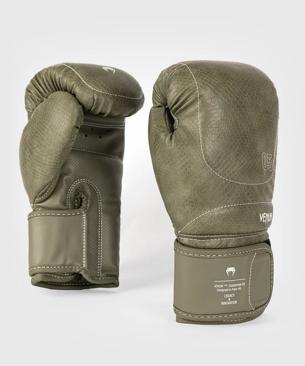 Venum Bokshandschoenen Impact Evo Scales - Legergroen