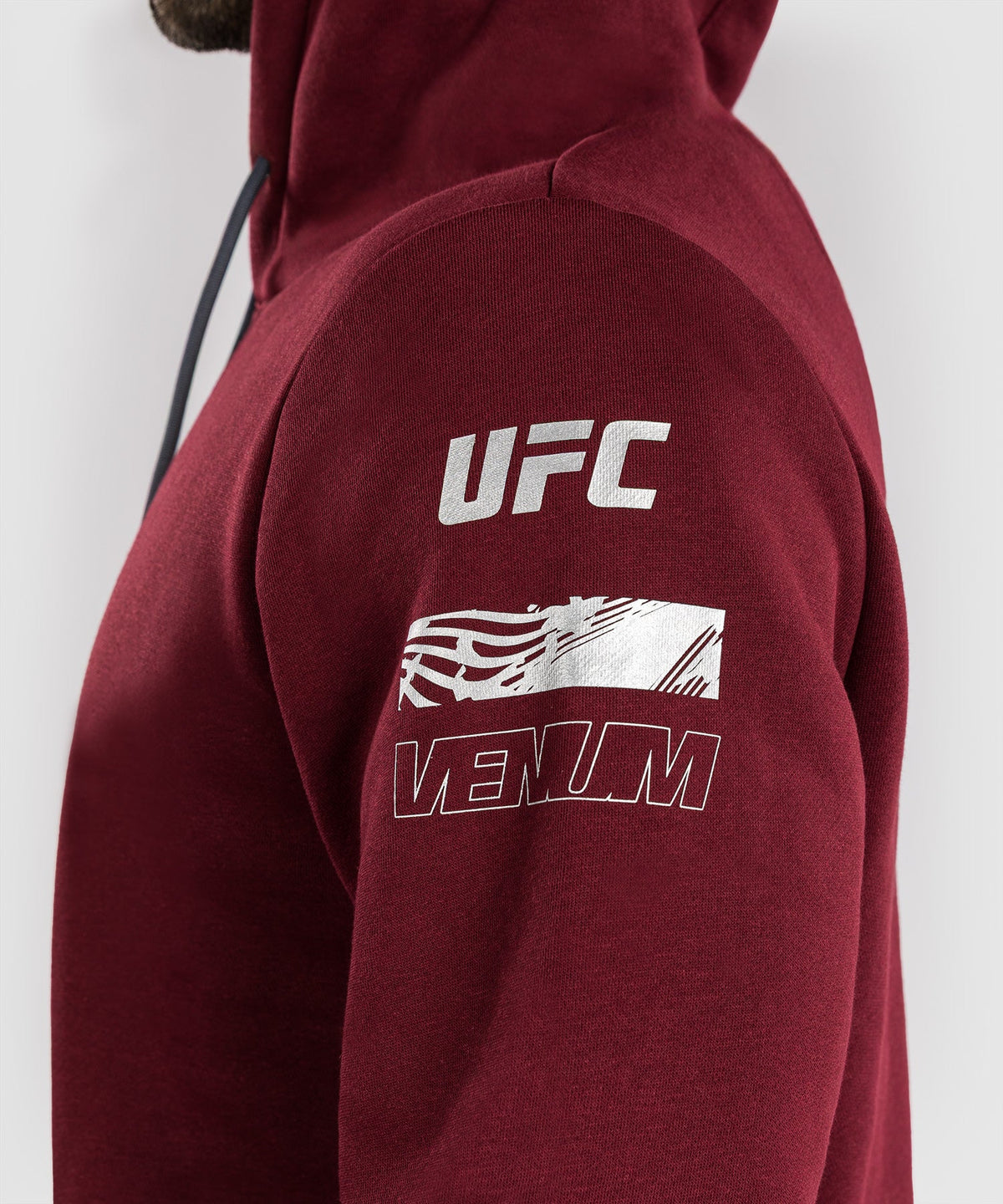 Venum UFC Hoodie Zenith - Bourgondisch rood