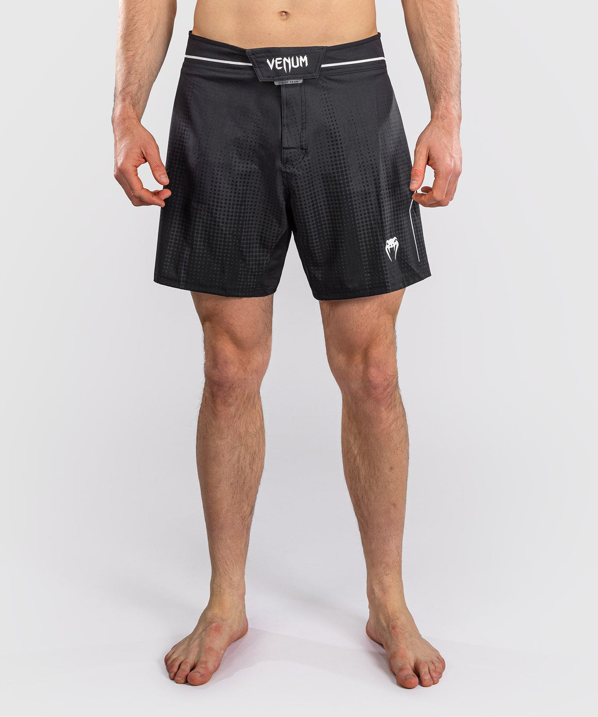 Venum MMA Shorts Stealth - Zwart/Wit