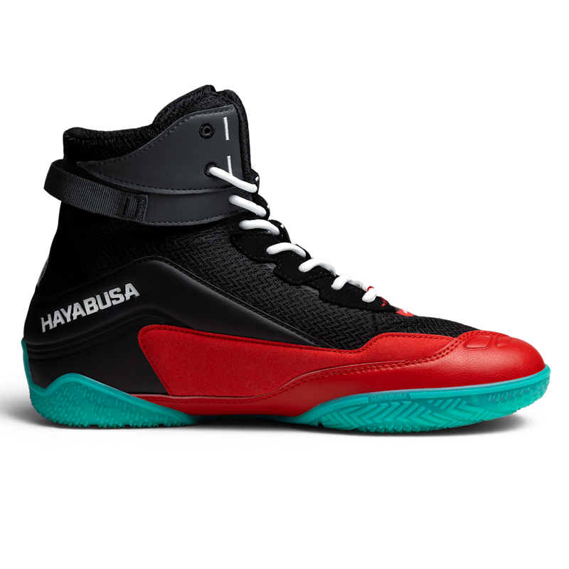 Hayabusa Boksschoenen Talon - Zwart/Rood/Blauw