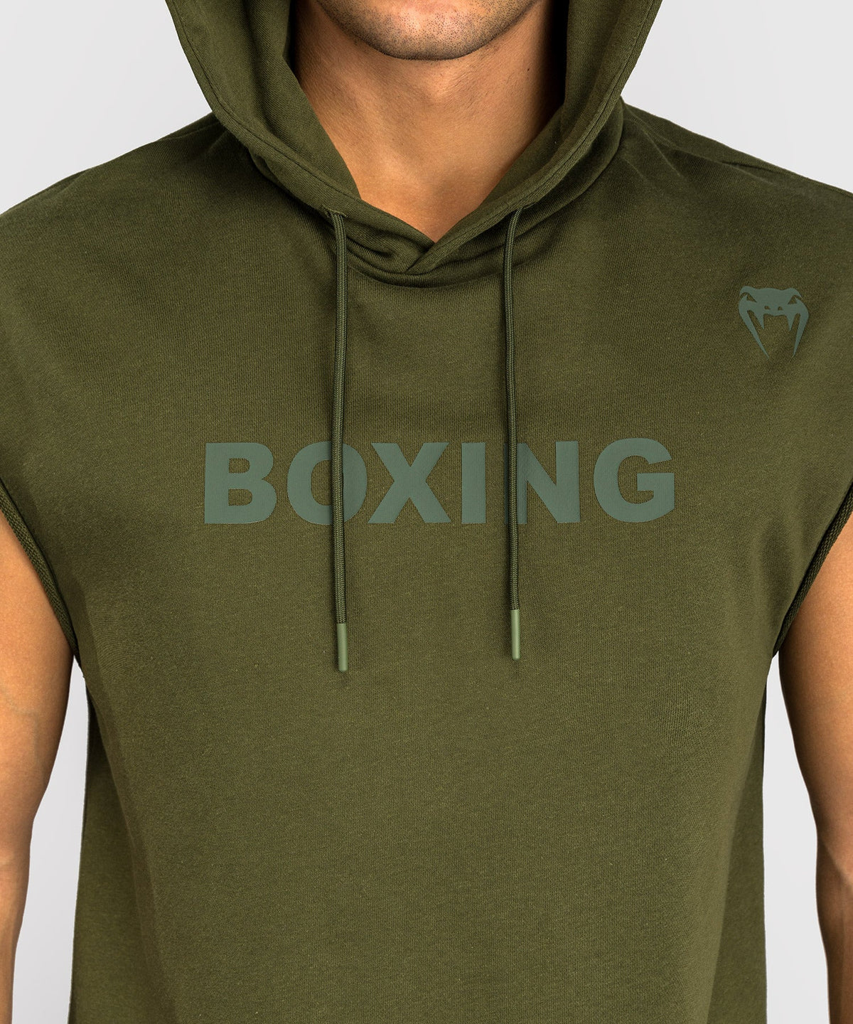 Venum Hoodie Mouwloze Boxing VT - Militair Groen
