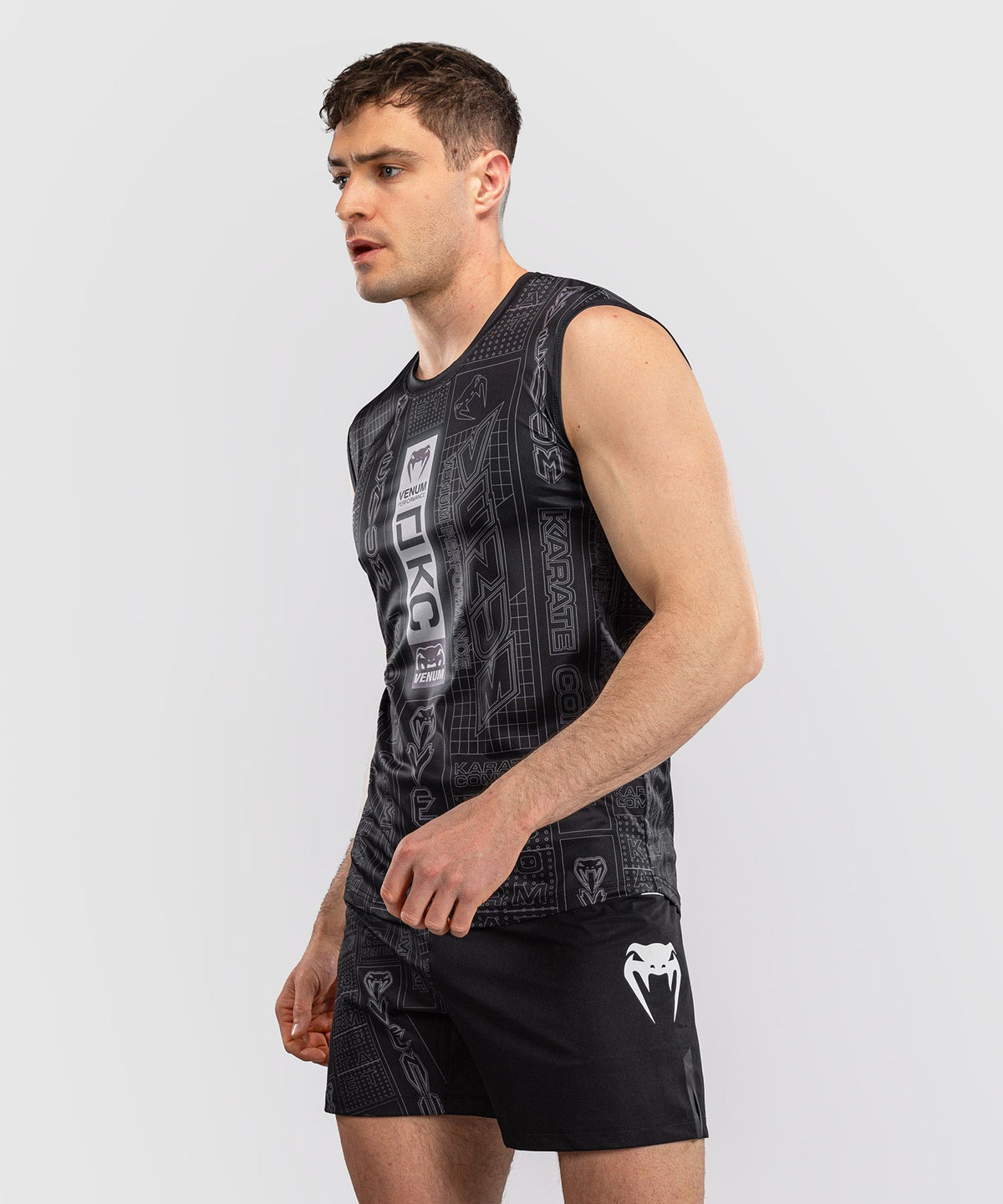 Venum Tank Top Karate Combat - Zwart/Grijs