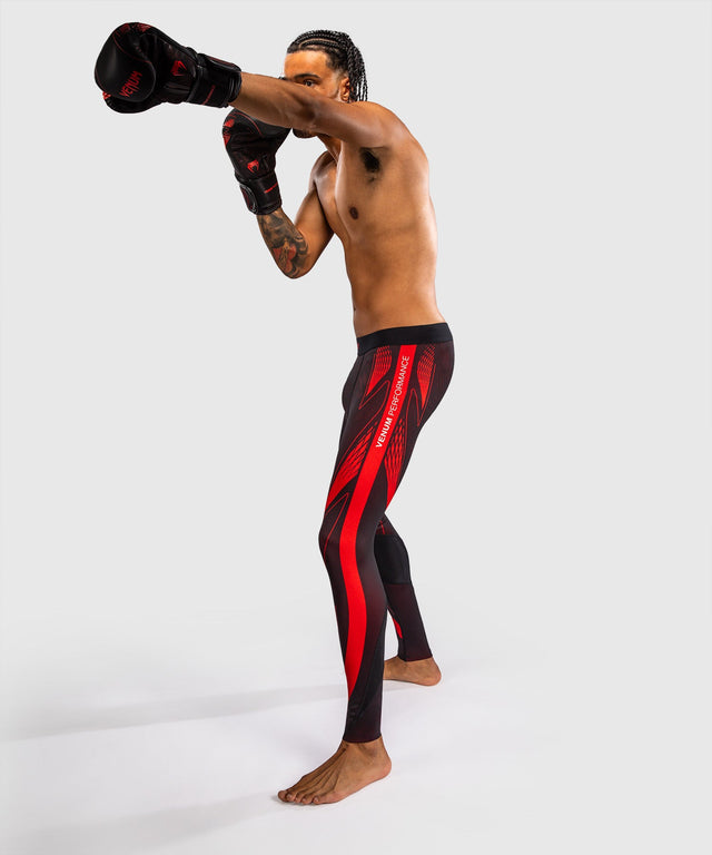 Venum Compressie Shorts Amazonia Reborn - Zwart/Rood (VENUM-06451-100)