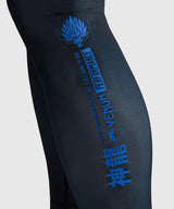 Venum Compressiebroek Thunder Dragon - Zwart/Koningsblauw