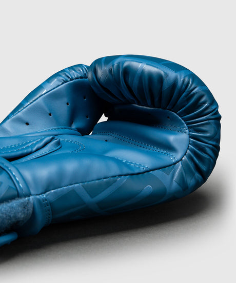 Venum Contender 1.5 XT 3D Bokshandschoenen Marineblauw - 3D-logo detail