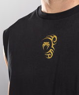 Venum x Mike Tyson T-Shirt Tiger Mouwloos - Zwart/Goud
