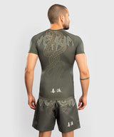 Venum Rashguard Korte Mouwen Serpenti - Kaki Groen