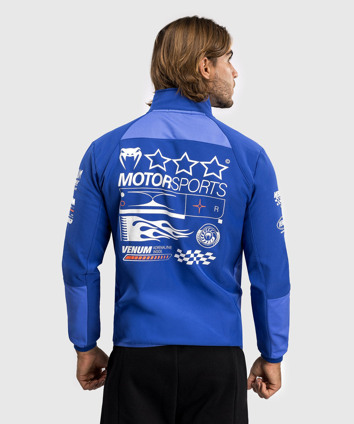 Venum Motorsport Softshell Jas - Koninklijk Blauw