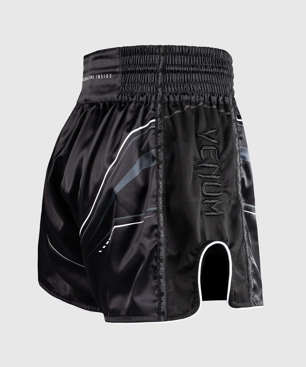 Venum Muay Thai Shorts Streamline - Zwart/Wit