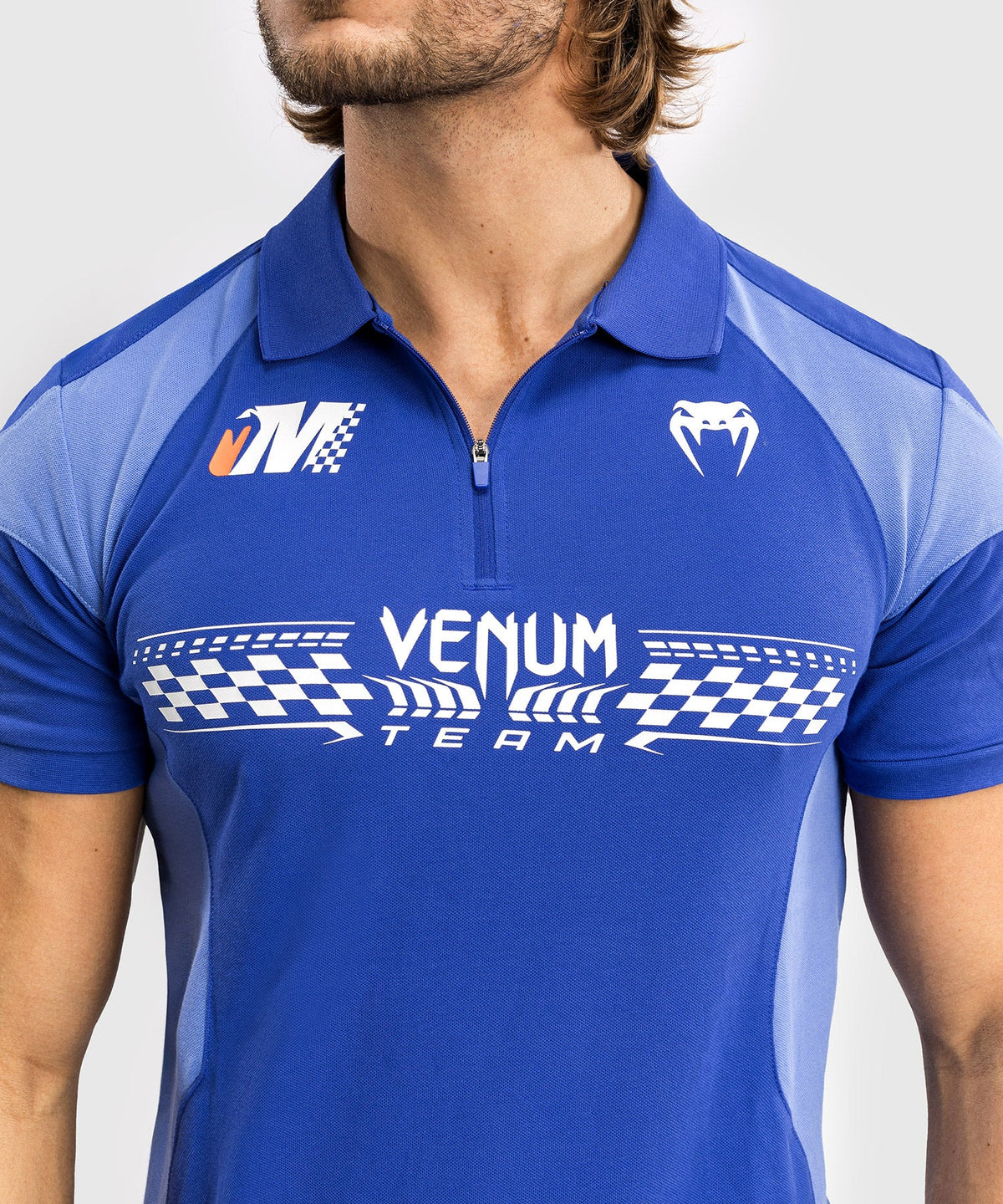 Venum Motorsport Polo - Koninklijk Blauw