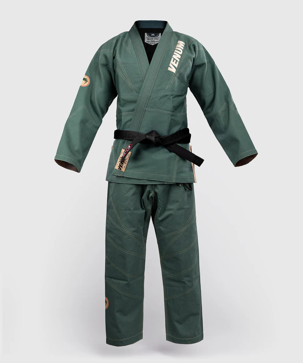 Venum Elite 5.0 - 450 - BJJ Gi - Bosgroen