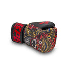 King Pro Boxing Boxing Gloves BG Baron - Black/Red/Gold 