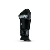 King Pro Boxing Kickboxing Shin Guards Spartan - Black/Gray