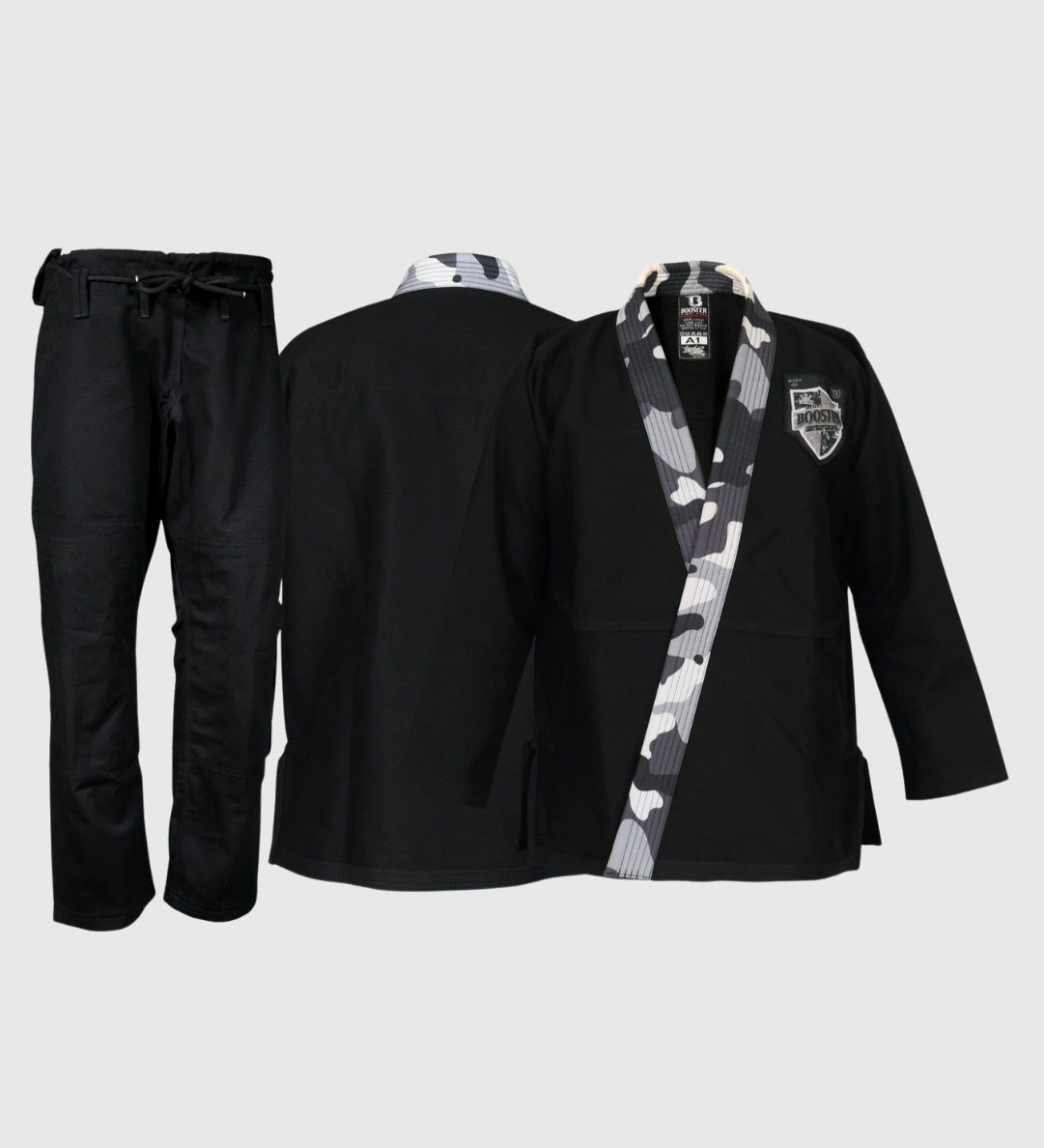 Booster BJJ Gi Pro Shield V2 - Zwart/Camo - BJJ Gi’s