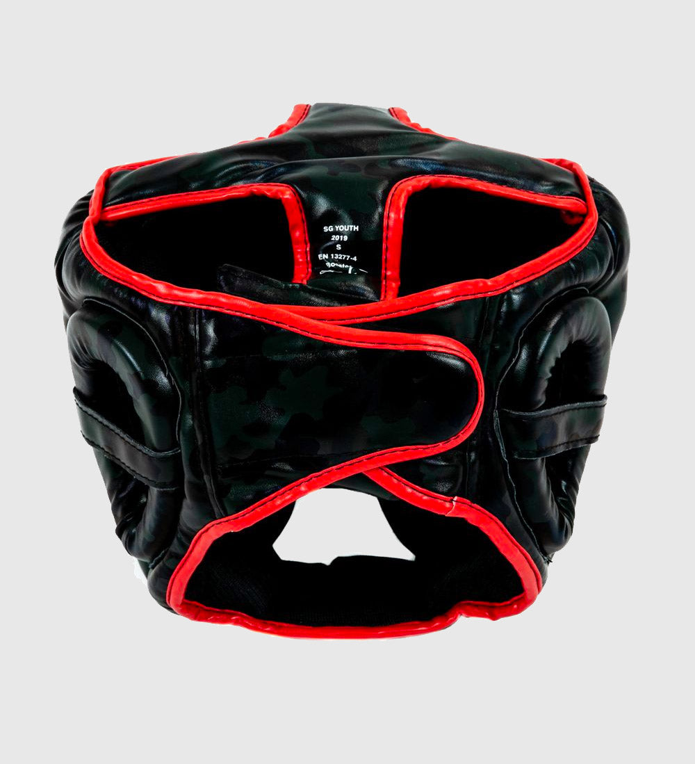 Booster Hoofdbeschermer HGL 2 Kids - Zwart/Grijs/Rood - Hoofdbeschermers