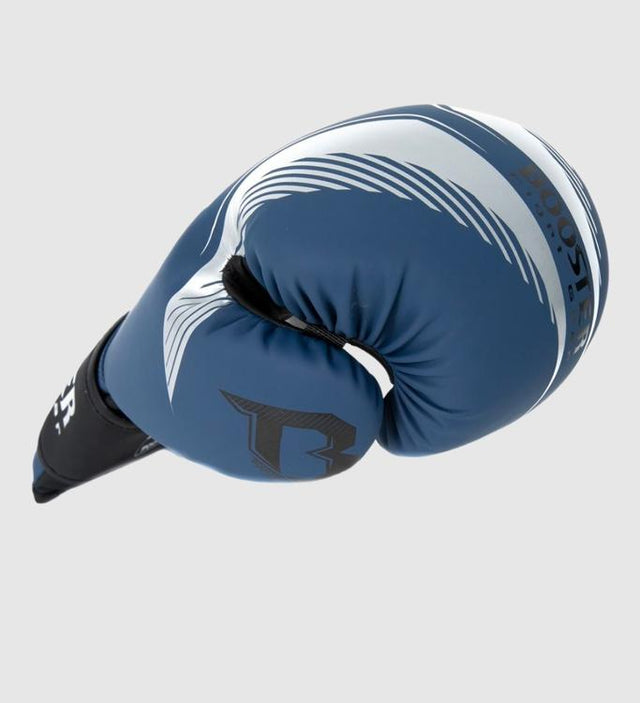 Boxerské rukavice Booster Bangkok – Modrá/Stříbrná/Černá