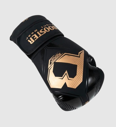 Booster (Kick)Bokshandschoenen Bangkok - Zwart/Goud - (Kick)Bokshandschoenen
