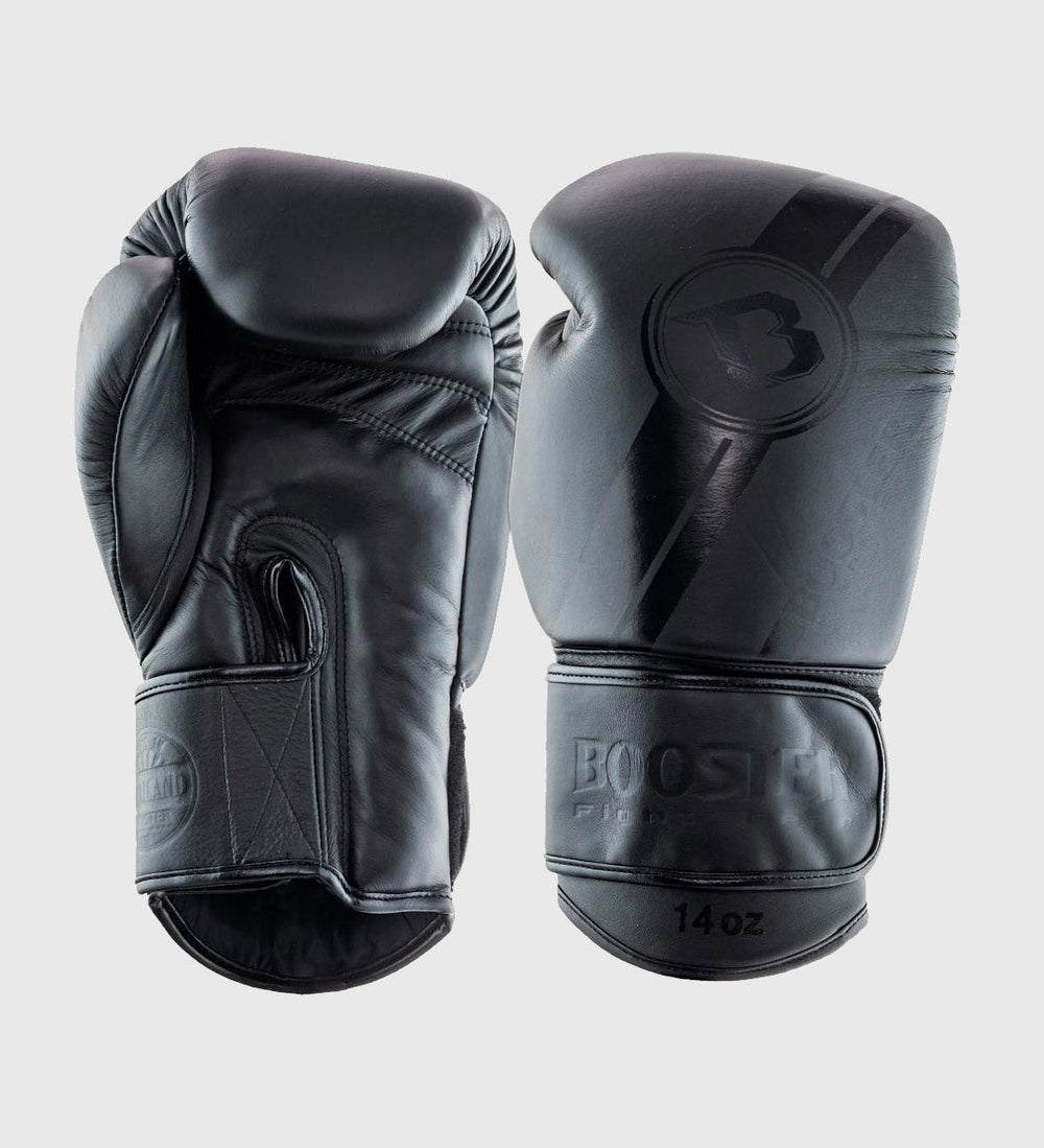 Booster (Kick)Bokshandschoenen V3 - Mat Zwart - (Kick)Bokshandschoenen
