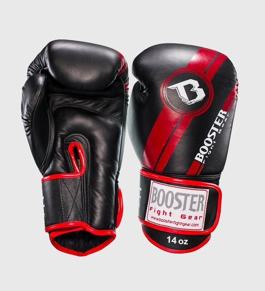 Booster Bokshandschoenen V3 - Zwart/Rood