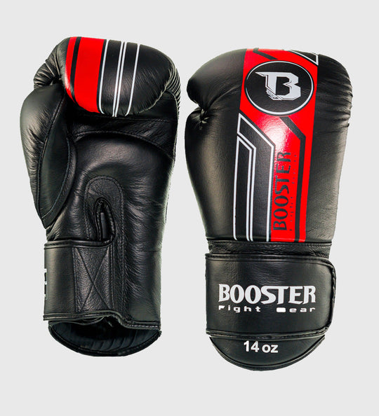 Booster Bokshandschoenen V9 - Zwart/Rood
