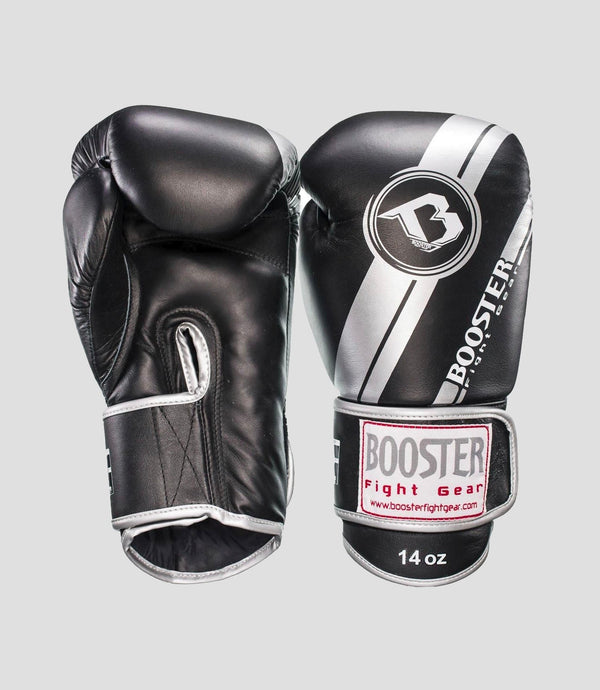 Booster Bokshandschoenen V3 - Zwart/Zilver