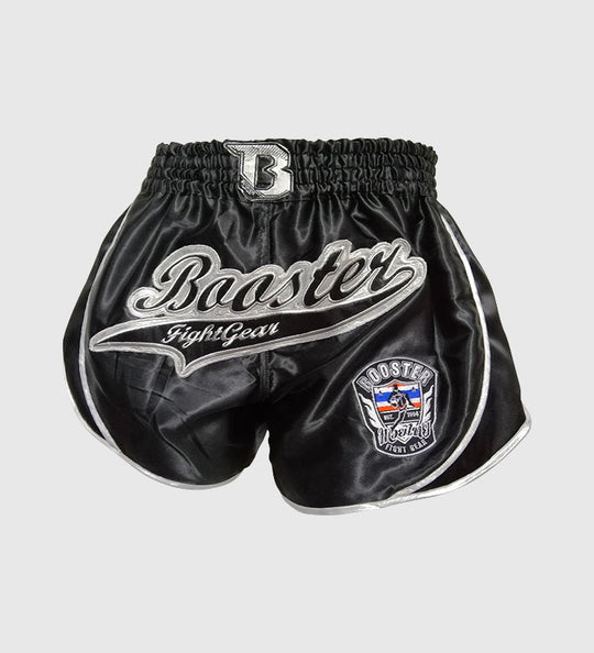 Booster Kickboks Broekje Retro Slugger 3 - Zwart/Zilver