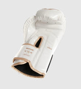 Booster Kickboks Handschoenen Youth Elite Kids - Wit/Goud - (Kick)Bokshandschoenen