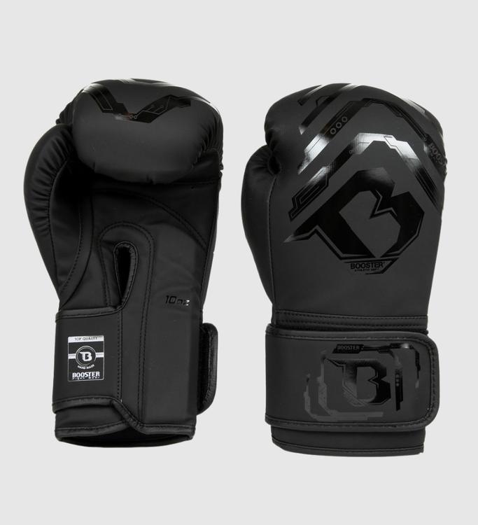 Booster Kickboks Handschoenen Youth Elite Kids - Zwart - (Kick)Bokshandschoenen