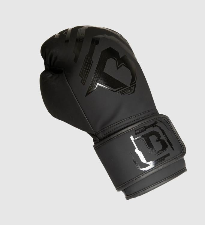 Booster Kickboks Handschoenen Youth Elite Kids - Zwart - (Kick)Bokshandschoenen