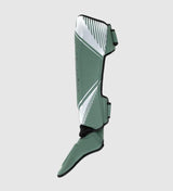 Booster Kickboks Scheenbeschermers Bangkok - Groen/Zilver/Zwart - Scheenbeschermers