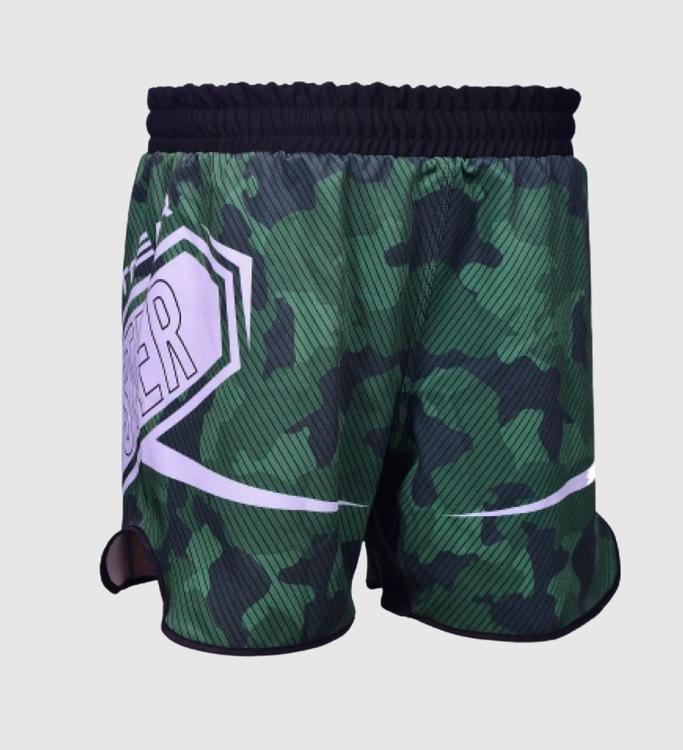 Booster MMA Broekje B Force 3 - Zwart/Groen/Wit - Shorts