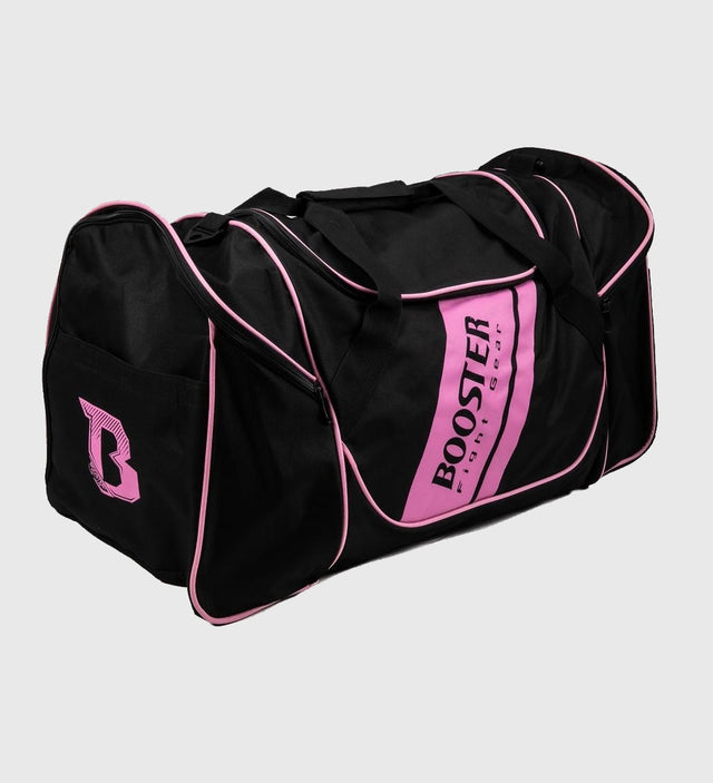 Booster Sporttas Duffel - Zwart/Roze - Sporttas