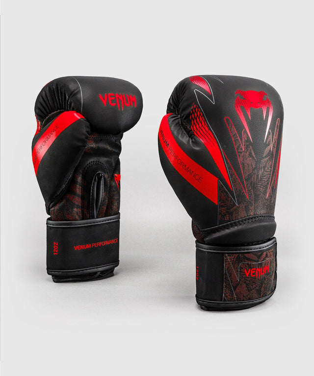 Venum Impact Amazonia Reborn Boxhandschuhe – Schwarz/Rot