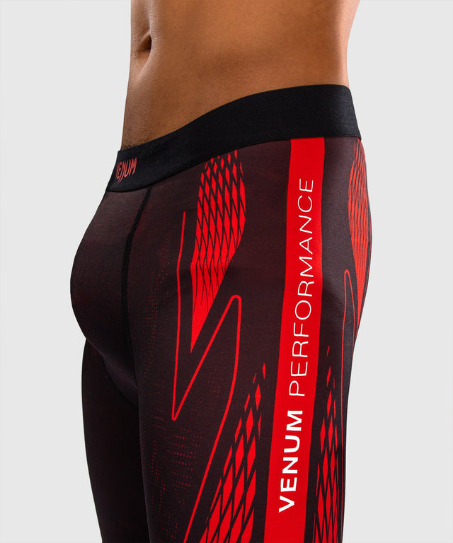 Venum Compressie Shorts Amazonia Reborn - Zwart/Rood