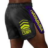 Hayabusa MMA Shorts Icon - Zwart/Neon