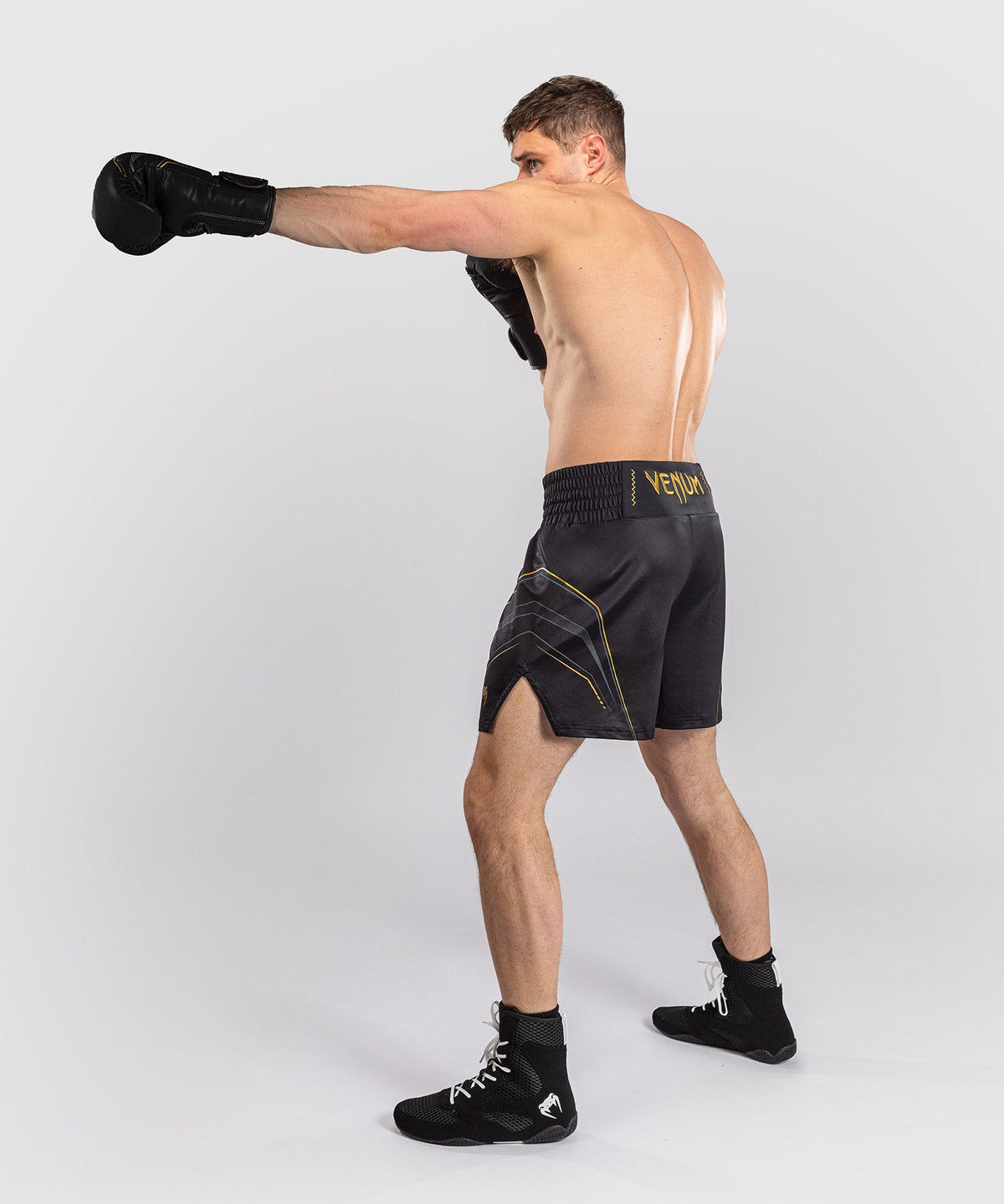 Venum Boksshorts Streamline - Zwart/Goud